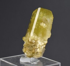 Brazilianite Crystal Cluster with Albite & Muscovite from Brazil, 18g picture