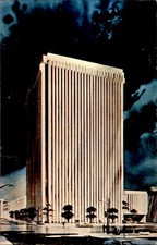 FIRST NATIONAL BANK, downtown Lincoln, Nebraska, DAVID H. MURDOCK Postcard picture