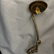Vintage Joe Spoon Brass Signed 1991 Hand Wrought Small Ladle picture
