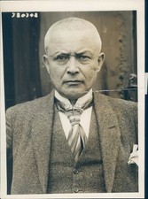 1925 Press Colonel Kuenzer Berlin German SS Columbus Police Conference Photo 5x7 picture