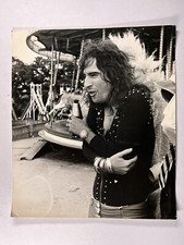 Alice Cooper Photo Original Black And White Promotion Tom Hanley Circa Mid 1970s picture