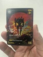 2026 Cyberpunk TCG Beta Adam Smasher Metal Over Meat B160 Iconic Rare picture