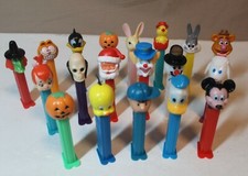 1990's vintage Pez Candy Dispenser Lot 19 Total Looney Tunes Muppets & Others picture