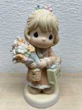 2002 Enesco Precious Moments It's Time To Bless Your Own Day Porcelain Figurine picture