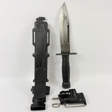 Ontario Knife Company M9 Bayonet & Scabbard Sheath Black USGI Military Issued picture