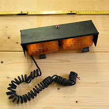 Federal Signal SignalMaster Sigm Dual Light | Rear Flash | US Car | 12V Amber picture
