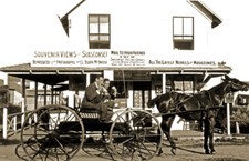 1910's  Siasconset Book Store, Sconset, MA Old Photo 8.5