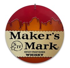 Makers Mark Bourbon Whiskey Sign Bar Man Cave picture