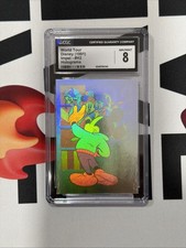 1991 Impel Disney Collector Cards MICKEY MOUSE WORLD TOUR HOLOGRAM | CGC 8 picture