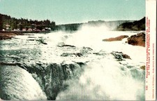 Willamette Falls Willamette River Oregon UDB Postcard picture