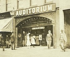 RARE NYC RPPC Postcard 1904 Automatic Vaudeville 14th St Cyko Marcus Loew Zukor  picture