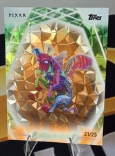 Topps Chrome Disney Pixar Coco Alebrije Dante #70 Serial Numbered 21/25 picture