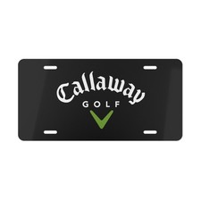 Callaway Golf Front License Plate Tag Vanity Style – Auto Metal Aluminum picture
