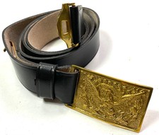 Black Civil War US Union NCO Field Belt 49