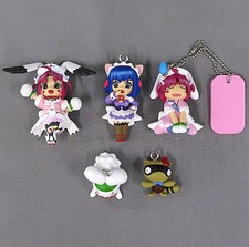 Set of 5 Mobile Mascot Figures Nurse Witch Komugi-chan Magical Car.5 DVD Limited picture