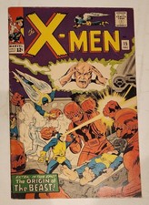 X-MEN #15 JACK KIRBY STAN LEE FIRST APP MASTERMOLD NICE COPY 5.0-6.0 1965 picture