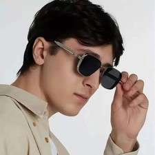 1PCS Retro Steampunk Sunglasses Men UV400 Sun Glasses Women Square Alloy Eyewear picture