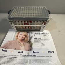 Temptations by Tara Gingham Gardens 1 Qt Baker Casserole Dish 5 x 7 Inch picture
