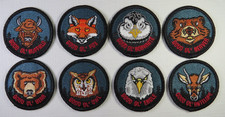 Wood Badge Set of 8 Patrol Patches Boy Scout Leader Scouting America picture
