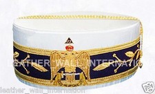 MASONIC 33rd DEGREE CROWNS, SCOTTISH RITE 33rd CAP, 33rd DEGREE WINGS DOWN Caps picture
