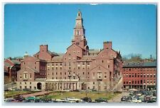 1941 Court House Building Tower Classic Cars Providence Rhode Island RI Postcard picture