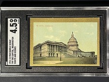 1911-12 T99 Sights & Scenes ￼SGC 4.5 ￼ Pan Handle￼ - ￼ United States ￼Capitol picture