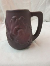 Vintage Van Briggle Art Pottery Mulberry Iris Mug (TOM) picture