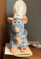 Disney 2026 Remy's Ratatouille Adventure Chef Remy TALKING Shoulder Plush New picture