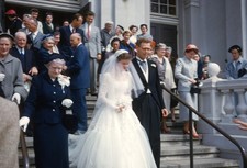 (24) 1950s  35mm Slides People Vacation Wedding Bikes + DVD Scan picture