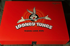 2026 Agoro Looney Tunes LE Trading Coins Set 1 oz Silver Sylvester & Road Runner picture