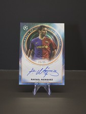RAFAEL MARQUEZ 25/25 AUTO TOPPS MARKS OF EXCELLENCE 2025 ON CARD OMEGA NUM 1/1 picture