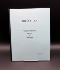 X-Files Deep Throat Script July 1 1993 Draft Chris Carter Season 1 Episode 2 picture
