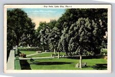 Lake City FL-Florida, City Park, Antique Vintage Souvenir Postcard picture