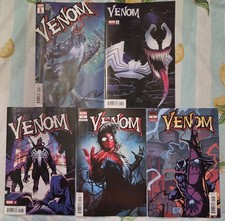 Venom #1 Set of 5 Variant Complete ~ 2026 NM picture