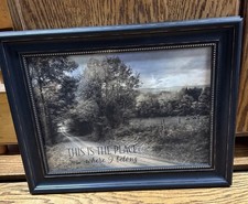 This Is Where I Belong Framed Picture picture