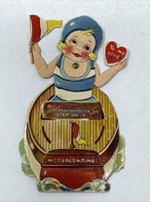 Vintage Valentine Mechanical Girl Swimsuit 