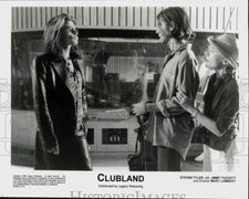1999 Press Photo Steven Tyler, Jimmy Tuckett, Mary Lambert on
