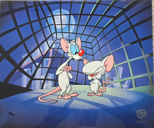 Pinky and the Brain Limited Edition Cel Animation Art picture