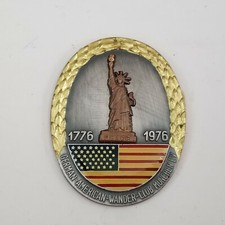 Vintage German American Wander Club Munchen EV 1976 Medal Medallion Award Coin picture