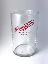Vintage Pennington's Traverse City Glass Tumbler Restaurant Diner Made by Libbey picture