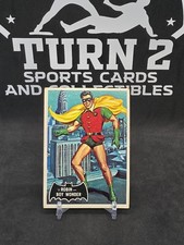 Robin-Boy Wonder - 1966 Topps Batman Black Bat #2 Very Nice Condition picture