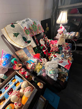 Huge Vintage Christmas Lot Tons of Treasures picture