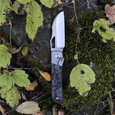 Divo Knives Folder #060 CPM 20CV – Titanium & CF – Extra Scales & Hardware  picture