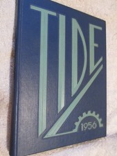 AUTOGRAPHS Vintage 1956 SOUTH SHORE HIGH SCHOOL YEARBOOK CHICAGO, ILL. THE TIDE picture