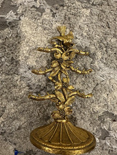 vintage 1950s Matson 24K gold-plated Hollywood Regency Earring Tree/Jewelry picture