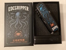 EDC Gripper Sea Bomb TI Coated  VG10 Flipper Blade Button Liner Lock Frag Handle picture