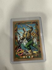 1991 GI JOE DUKE Gold Border #1 • Impel Hall of Fame Card picture
