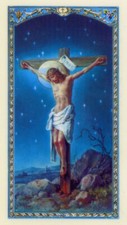 Sonnet to Christ Crucified N - Laminated Holy Cards 25 CARDS picture