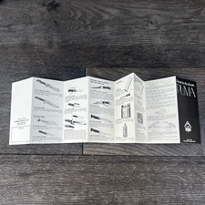 Vintage 1979 Puma Gutmann Cutlery Folding Pocket  Knife Brochure Catalog picture