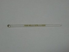 vintage Penn wells hotel & lodge plastic advertising coffee stirrer picture